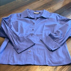 Lavender Button-Up Shirt